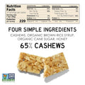 South 40 Snacks Cashew Nut Bar, 1.4 OZ