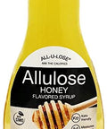 BetterTaste Honey Natural Flavored Allulose Syrup, 11.75-Ounce (Pack of 1), Zero Calorie Sugar Substitute, Non-GMO, Non-Erythritol, Gluten Free & Vegan Liquid Sweetener