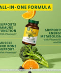 Megafood One Daily Mens Multivitamins - Multivitamin For Men - Vitamin C, Vitamin D3 & Vitamin B12 - Muscle, Energy Metabolism & Immune Support - Vegetarian, Gluten - 90 Tablets, 90 Servings