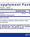 Pure Encapsulations Mag citrate/malate 120 mg 90 vcaps