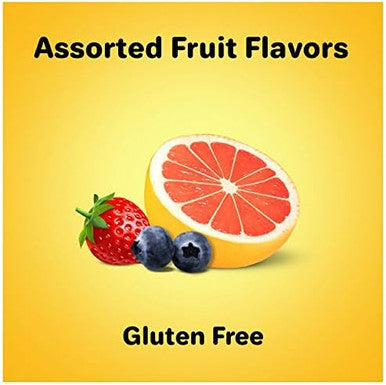 Airborne Assorted Fruit Flavored Gummies 21 Count 1000Mg Of Vitamin C And Minerals & Herbs Immune Support (Pack Of 6)