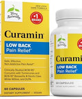 Terry Naturally Curamin Low Back Pain Relief 60 Capsules With Curcumin Boswellia & Dlpa Nongmo Vegan Gluten 20 Total Servings
