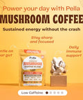 Drops Of Nature Ashwagandha & Saffron Liquid Drops Supplement (Mixed Berry 60Ml) & Pella Nutrition Mushroom Coffee With Lion'S Mane (Low-Caffeine 60 Cups) Vegan Non-Gmo Focus & Mood Balance