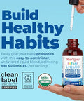Maryruth's Organic Infant Liquid Probiotic For Ages 6 12 Months 1 Oz