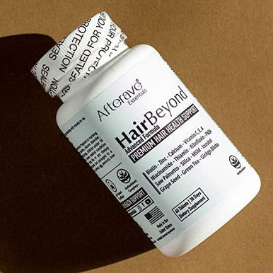 Hairbeyond Advanced Hair Growth Formula Improves Follicle & Scalp Strength For Stronger Growth, Hair Loss Protection, Vitamin A, C, E, B Complex Saw Palmetto Silica Zinc Calcium Niacin Thiamin Biotin