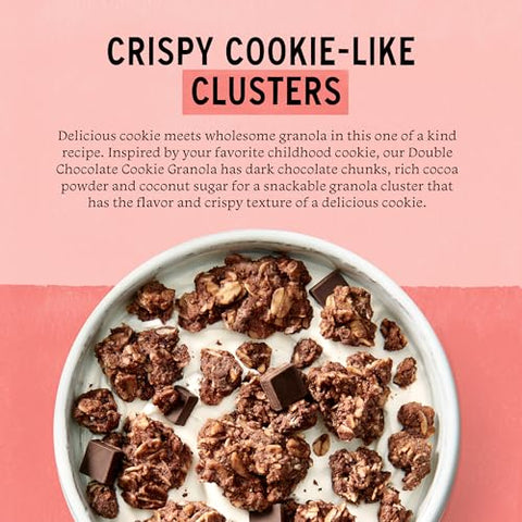 Purely Elizabeth,Cookie Granola Double Chocolate,11 Ounce,(Pack of 2)