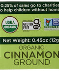 SPICELY Organic Ground Cinnamon, 0.45 OZ