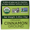 SPICELY Organic Ground Cinnamon, 0.45 OZ
