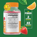 Lifeable Prebiotic Fiber Kids + Phosphatidylserine (Ps) Kids Gummies Bundle Great Tasting Vitamin Supplement Gluten Gmo Chewable Gummy