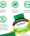 Jamieson Iron + Vitamin B12 45 Chewable Tabs