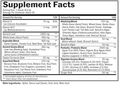 Bioschwartz Super Greens Powder With Probiotics Prebiotics And Digestive Enzymes (30 Servings) Plus Advanced Strength Pre And Probiotics Supplement With Digestive Enzymes (2 Month Supply)