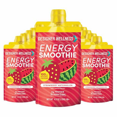 Designer Wellness Protein Smoothie Real Fruit 12G Protein Low Carb Zero Added Sugar Gluten Nongmo No Artificial Colors Or Flavors Super Fruits Variety Pack 12 Count