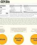 Gem Daily Multivitamin For Women & Men, Citrus Ginger, Supports Gut, Skin, Brain, Bone, & Immunity, 20+ Vitamins & Minerals Like Zinc, B, D, K, & Folate (28 Serving)