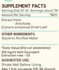 Artichoke B120 (2pcs) Alcohol-Free Herbal Extract Tincture, Concentrated Liquid Drops Natural Artichoke (Cynara scolymus) Dried Leaf (2x4 fl oz)