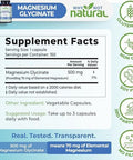 Why Not Natural Magnesium Glycinate 500 mg Capsules Supplement Vegan No Filler Supports Sleep and Relaxation