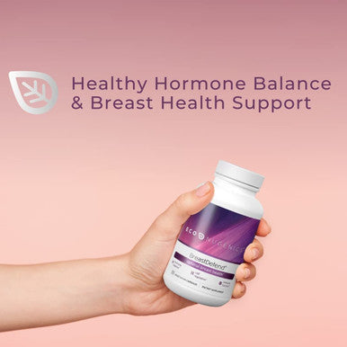 EcoNugenics BreastDefend DIM Supplement to Support Optimal Breast Health for Women Turmeric Curcumin Reishi & Turkey Tail Mushrooms Ã¢â‚¬â€œ 120 Capsules