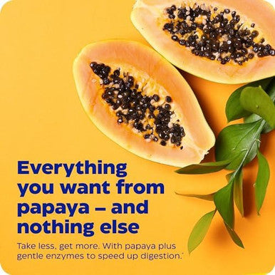 Enzymedica Papaya Complete Daily Digestive Enzymes With Organic Papaya Juice And Chlorophyll Papain Vegan Mint Flavor 120 Chewable Tablets