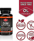 Olympian Labs Dim 150Mg Dim Diindolylmethane Supplement Capsules Supporting Hormone Balance Clear Skin Pcos & Aid In Fitness Regimes 30 Capsules (30 Day Supply)