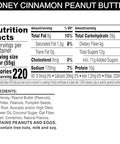 RXBAR Nut Butter and Oat Protein Bars, Protein Snacks, Honey Cinnamon Peanut Butter (6 Boxes, 30 Bars)