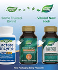 Nature'S Way Lactose Defense Digestive Enzymes Supports The Digestion Of Dairy 690 Mg Lactase Per 3-Capsule Serving 100 Capsules (Packaging May Vary)