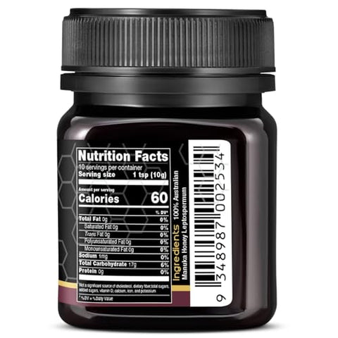 NatureÃ¢â‚¬â„¢s Gold Raw Manuka Honey, Certified High MGO | Authentic MGO, 100% Pure Genuine Traceable Hive to Home