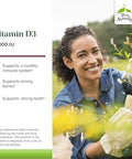 Terry Naturally Vitamin D3 Bone Health & Bone Strength Supplement Dietary Supplement For Immune System & Brain Support 5000 Iu Vitamin D Tablets With Mixed Berry Flavor 90 Chewable Tablets