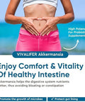 300 Billion Afu Akkermansia Probiotic Supplement - 120 Capsules 2 Month Supply Supports Digestive, Immune & Overall Health - Increases Glp-1 Production - For Men & Women