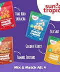 Sun Tropics Mochi Snack Bites Sea Salt Dairy Free Gluten Free 3.5 Oz (Pack of 12)