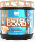 Bpi Sports Keto Bomb Promotes Energy Hydration And Fat Loss Mct And Electrolytes Sugar With Calcium French Vanilla Latte 18 Servings