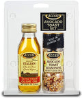 Alessi Extra Virgin Olive Oil and Avocado Toast Seasoning Combo Pack