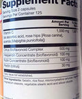 Vitacost Buffered C w/ Bioflavonoid Complex 1000 mg per serving 250 Capsules