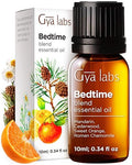Gya Labs Bedtime Essential Oil For Aromatherapy - 0.34 Fl Oz - Premium Grade Essential Oils For Diffuser Aromatherapy Hair Care Skin Care Body Massage & Diy Candle Making Scents