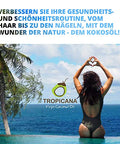 Tropicana Virgin Coconut Oil 100% Organic Cold-Pressed Virgin Coconut Oil 100 ml 3.38 fl. oz.