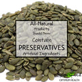 Gerbs Raw Pumpkin Seed Kernels 2 lbs. | North American Grown, No Artificial Additives, Resealable Bag | Mild & Crunchy Texture | Top 14 Allergen-Free