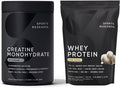 Sports Research Creatine Monohydrate (1.1 Lbs) And Creamy Vanilla Whey Protein (5 Lbs) The Dynamic Duo For Lean Muscle Building Improved Performance And Strength & Workout Recovery