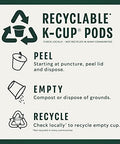 Starbucks K-Cup Coffee Pods, Medium Roast Coffee, House Blend for Keurig Brewers, 100% Arabica, 6 boxes (60 pods total)