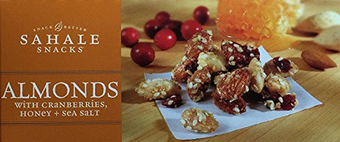 Snack Mix Almonds with Cranberries, Honey Plus Sea Salt, 1.5 Ounce, 9 Count