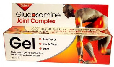 Optima Health Aloe Pura Glucosamine Joint Complex Gel 125ml