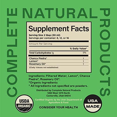 Complete Natural Products Chanca Piedra 16Oz & Gallbladder Complete 8Oz Bundle