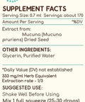 Mucuna B120 (2pcs) Alcohol-Free Herbal Extract Tincture, Concentrated Liquid Drops Natural Mucuna (Mucuna Pruriens) Dried Seed (2x4 fl oz)