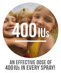 Nutrasumma Kids Vitamin D3 400 Iu Spray Bubble Gum Flavor-1Oz- Naturally High Absorption Rate Supports Bone Boosts Immune System Vitamin Supplement