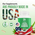 Dr Vitz 15 Day Colon Cleanse For Women Natural Detox Pills With Herbs Fiber & Probiotics Bloating & Constipation Relief Weight Loss & Gut Health Reset 30 Capsules