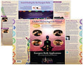 Ohm Therapeutics TUNING FORK TREATMENT CHARTS (3) For Massage Therapy, Energy Practitioners, Chakra Balancing & Sound Therapy