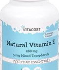 Vitacost Natural Vitamin E 268 mg 90 Softgels