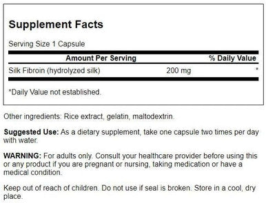 Swanson Neurosilk 200 mg 60 Caps