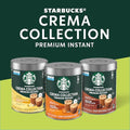 Starbucks Crema Collection Premium Instant Madagascar Vanilla Flavored Instant Coffee, 100% Arabica Beans, 3 Tins (7.12 Oz Each)