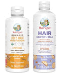 Maryruth'S Maryruth Organics Lion'S Mane Liposomal (Coffee Cake) & Hair Growth Max (Almond Cookie) Clean Label Project Verified Vitamins For Cognitive Support Beauty And Overall Health Vegan Non-Gmo