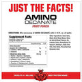 Musclemeds Amino Decanate Intra Post Workout Drink Full Spectrum Amino Acid Complex Leucine Muscle Recovery Fruit Punch 30 Servings