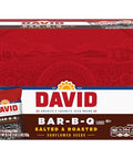DAVID Sunflower Seeds, Bar-B-Q Flavor, 1.625 oz. (12-pk)