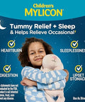 Mylicon Melatonin Gummies + Tummy Relief For Children Ages 311 Helps Relieve Occasional Upset Stomach Indigestion Sleeplessness. Mixed Berry Flavor 50 Count